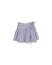 Load image into Gallery viewer, Ruby Rodeo Mini Skirt - Navy Stripe Hyde Boutique
