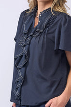 Load image into Gallery viewer, Drama The Label Cassie Blouse - Ink
