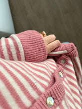 Load image into Gallery viewer, Remain x Hyde Exclusive Merino Tali Cardigan - Rose Stripe Hyde Boutique
