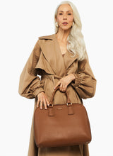 Load image into Gallery viewer, SABEN Parker Briefcase - Tan  Hyde Boutique   
