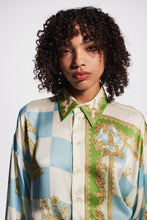 Load image into Gallery viewer, Alémais Checkmate Silk Shirt - Multi  Hyde Boutique   
