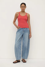 Load image into Gallery viewer, Assembly Label Charlie Rib Tank - Washed Chili
