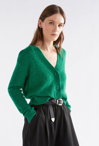 Elk Daaru Cardigan - Milan Green Arriving March Hyde Boutique