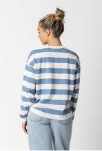 Load image into Gallery viewer, Clementine Candy Stripe Long Sleeve - Blue Hyde Boutique
