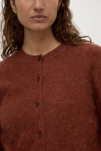 Load image into Gallery viewer, Assembly Label Carina Wool Long Sleeve Cardigan - Burnt Amber
