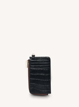 Load image into Gallery viewer, Saben Winona Card Holder - Black Croc
