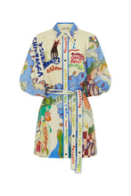 Load image into Gallery viewer, Alémais Nadia Mini Shirtdress - Multi  Hyde Boutique   
