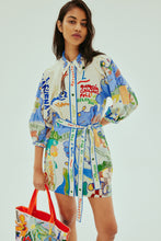 Load image into Gallery viewer, Alémais Nadia Mini Shirtdress - Multi  Hyde Boutique   
