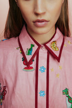 Load image into Gallery viewer, Alémais Timmy Embroidered Mini Dress - Pink  Hyde Boutique   
