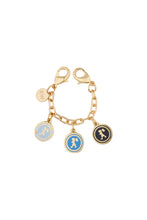 Load image into Gallery viewer, Karen Walker Coins Chain Charm - Gold/Blue Multi
