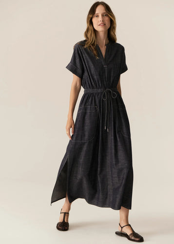 Pol Avrid Dress - Chambray Hyde Boutique