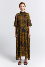 Load image into Gallery viewer, Karen Walker Trinket Dress - Navy/Antique Gold Hyde Boutique
