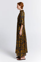 Load image into Gallery viewer, Karen Walker Trinket Dress - Navy/Antique Gold Hyde Boutique
