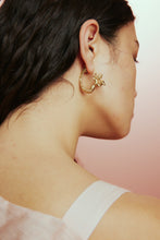 Load image into Gallery viewer, Alemais Encanto Merman Hoop Earrings - Gold  Hyde Boutique   
