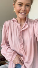 Load image into Gallery viewer, Drama The Label Cest La Vive Blouse - Dusky Pink Apparel > Women > Clothing > Tops > Blouses > Long Sleeve Blouses > Drama The Label Hyde Boutique

