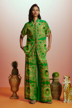 Load image into Gallery viewer, Alémais La Musica Silk Pant - Green  Hyde Boutique   
