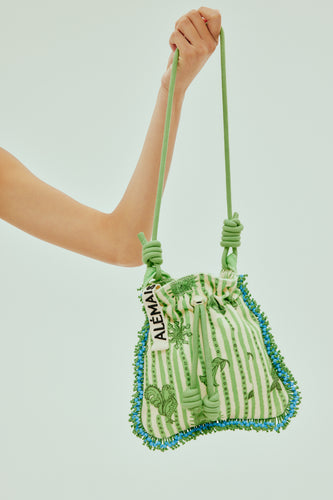 Alémais Lula Crossbody Pouch - Stripe  Hyde Boutique   