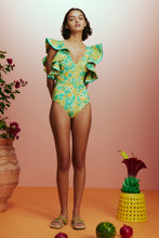 Load image into Gallery viewer, Alémais Cristina Ruffle One Piece Swimwear - Multi Hyde Boutique
