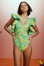 Load image into Gallery viewer, Alémais Cristina Ruffle One Piece Swimwear - Multi Hyde Boutique
