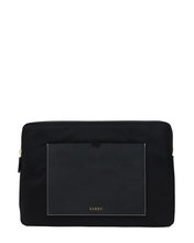 Load image into Gallery viewer, SABEN Augusta Laptop Sleeve 13&quot; - Black Recycled Nylon
