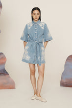 Load image into Gallery viewer, Alémais Charlene Denim Mini Dress - Light Wash | PRE ORDER Hyde Boutique
