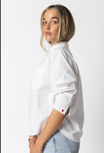 Load image into Gallery viewer, Clementine Heart On Your Sleeve Shirt - White
