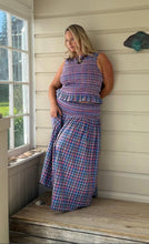 Load image into Gallery viewer, Ruby Anastasia Tank - Poolside Tartan
