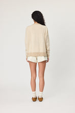 Load image into Gallery viewer, Remain Merino Tali Cardigan - Latte Stripe Hyde Boutique
