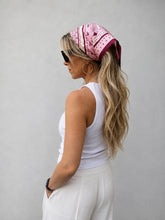 Load image into Gallery viewer, Dark Hampton x Ellie Compton Wilkinson Petite Silk Scarf
