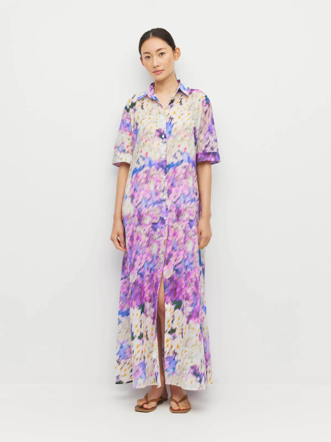 Juliette Hogan Isle Shirtdress - Aster
