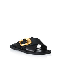 Load image into Gallery viewer, Alias Mae Elle Sandal - Black Burnished - Black Hyde Boutique
