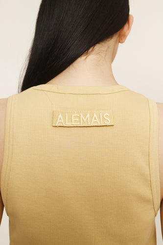 Alémais Sunlit Tank - Yellow Hyde Boutique