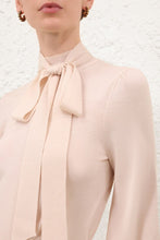Load image into Gallery viewer, Zimmermann Pussybow Sweater - Chalk Hyde Boutique
