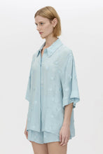 Load image into Gallery viewer, Camilla and Marc Otillie 2.0 Short Sleeve Top - Soft Blue Hyde Boutique
