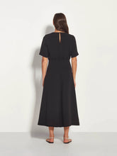 Load image into Gallery viewer, Juliette Hogan Pip Dress - Black Luxe Suiting  Mrs Hyde Boutique   
