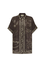 Load image into Gallery viewer, Alémais Sammy Silk Shirt - Chocolate | PRE ORDER End Of Jan Hyde Boutique
