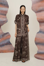 Load image into Gallery viewer, Alémais Sammy Silk Shirt - Chocolate | PRE ORDER End Of Jan Hyde Boutique
