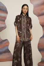 Load image into Gallery viewer, Alémais Sammy Silk Shirt - Chocolate | PRE ORDER End Of Jan Hyde Boutique
