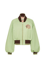 Load image into Gallery viewer, Alémais Opal Mint Bomber Jacket - Mint | PRE ORDER End Of Feb Hyde Boutique
