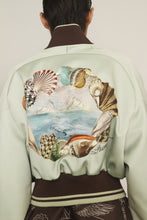 Load image into Gallery viewer, Alémais Opal Mint Bomber Jacket - Mint | PRE ORDER End Of Feb Hyde Boutique
