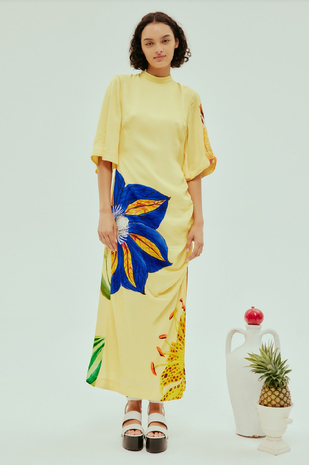 Alemais Dahlia Midi Dress - Lemon | PRE ORDER  Hyde Boutique   