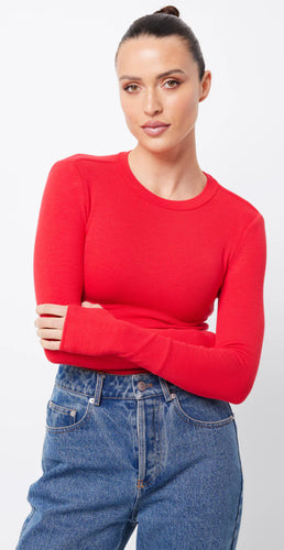 Mossman The Brooklyn Top - Red  Hyde Boutique   