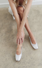 Load image into Gallery viewer, La Tribe Ballet Flat - Silver  Hyde Boutique   
