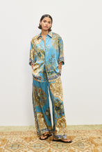 Load image into Gallery viewer, Alemais Cassie Silk Shirt - Blue Hyde Boutique
