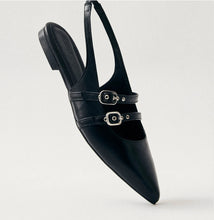 Load image into Gallery viewer, Alohas Wren Leather Pumps - Black  Hyde Boutique   
