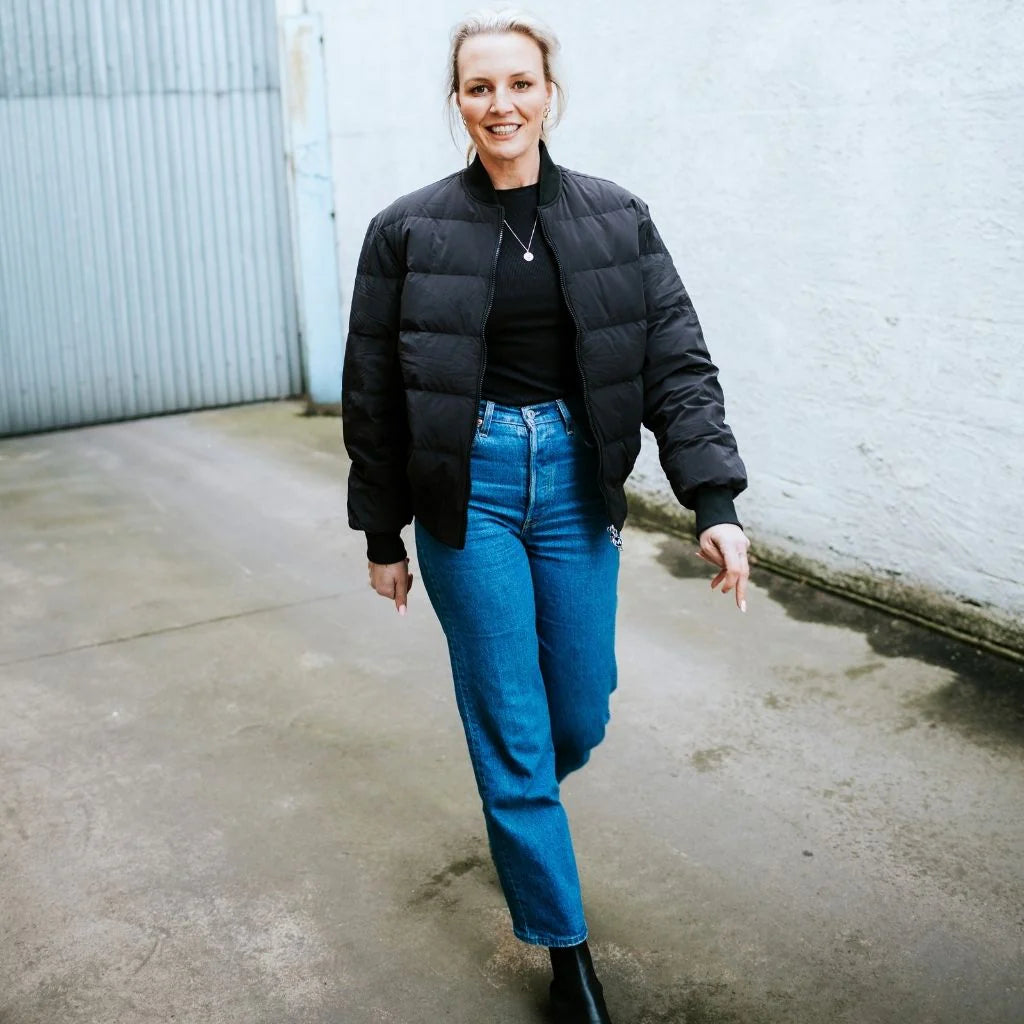 Moke Rue 90/10 Down Bomber - Black Hyde Boutique