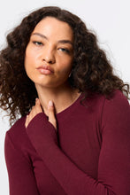 Load image into Gallery viewer, Mossman Brooklyn Top - Bordeaux Hyde Boutique
