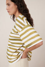 Load image into Gallery viewer, Kowtow Oversized Boxy Tee - Brushstroke Stripe Hyde Boutique
