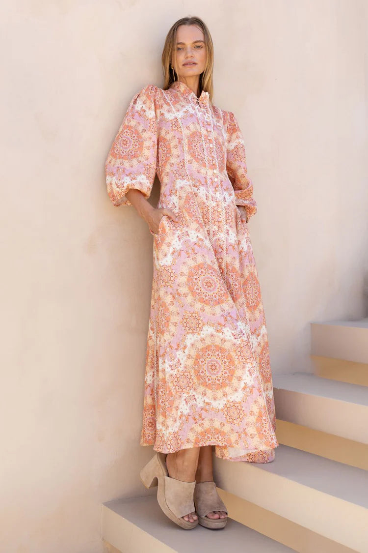 Zoe Kratzmann Calibre Dress - Sunset Mosaic  Hyde Boutique   