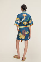 Load image into Gallery viewer, Alémais Dorian Linen Mini Dress - Navy | PRE ORDER End Of Feb Hyde Boutique
